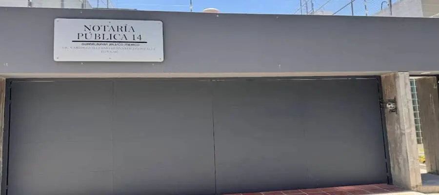Notaria 14 de Guadalajara en Jalisco