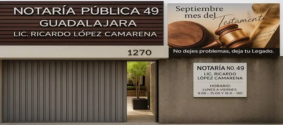 Notaria publica 49 de Guadalajara en Jalisco